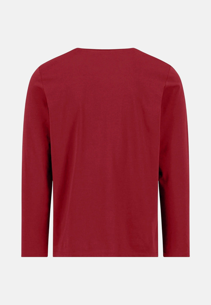 Fynch-Hatton Essential Long Sleeve T-Shirt Brick 16141510-346-M