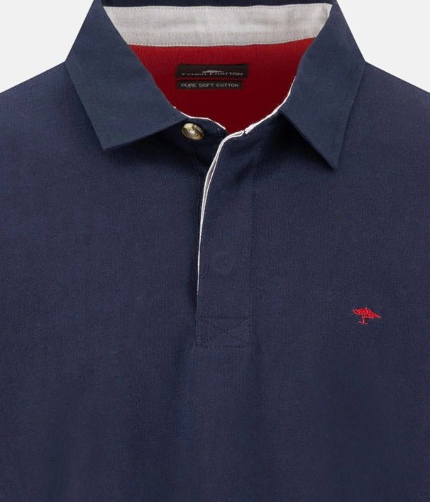 Fynch-Hatton Essential Rugby Shirt Navy 16141362-685-S