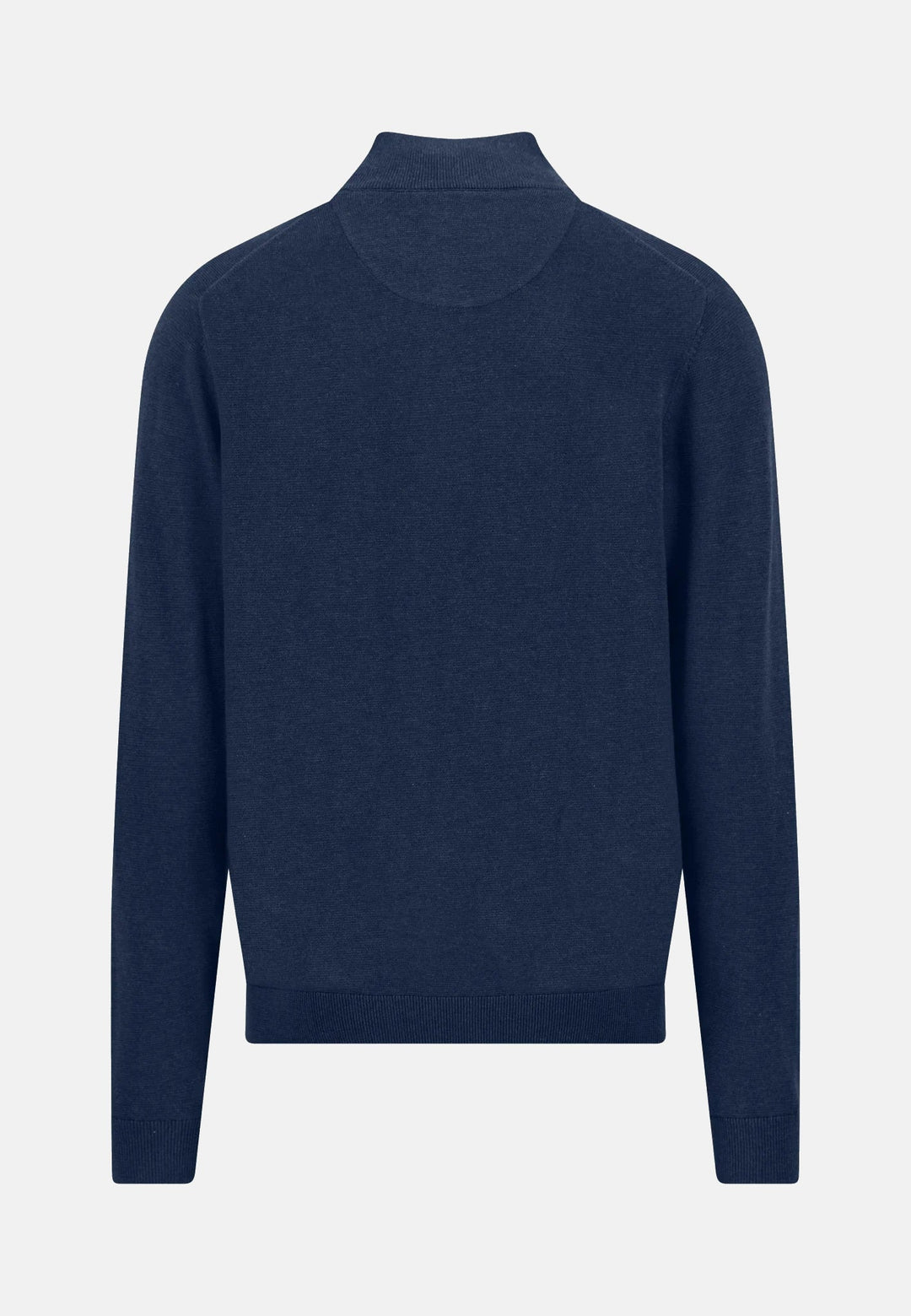 Fynch-Hatton Fine Knit Air Cotton 1/4 Zip Sweater Ink Blue 1607316-661-M