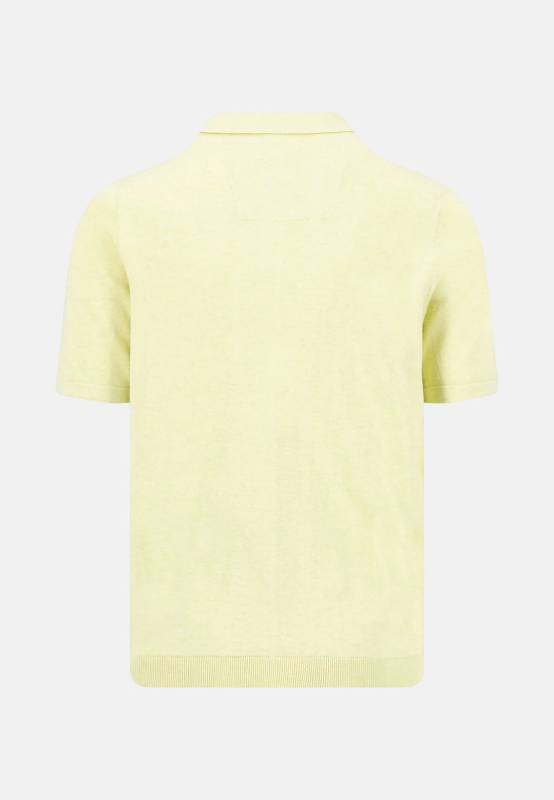 Fynch - Hatton Fine Knit Air Cotton Polo Shirt Pear - 1602320-739-M - fynch - hatton.co.uk
