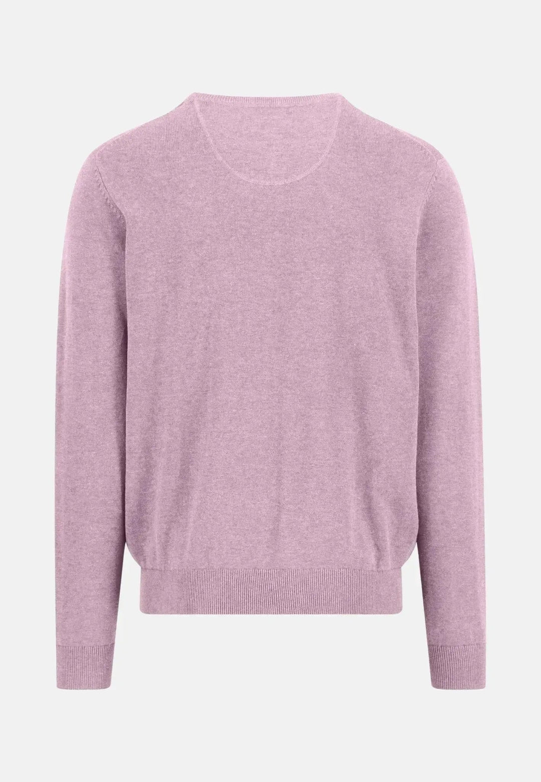 Fynch - Hatton Fine Knit Cotton Crewneck Sweater Magnolia 1613210-464-S
