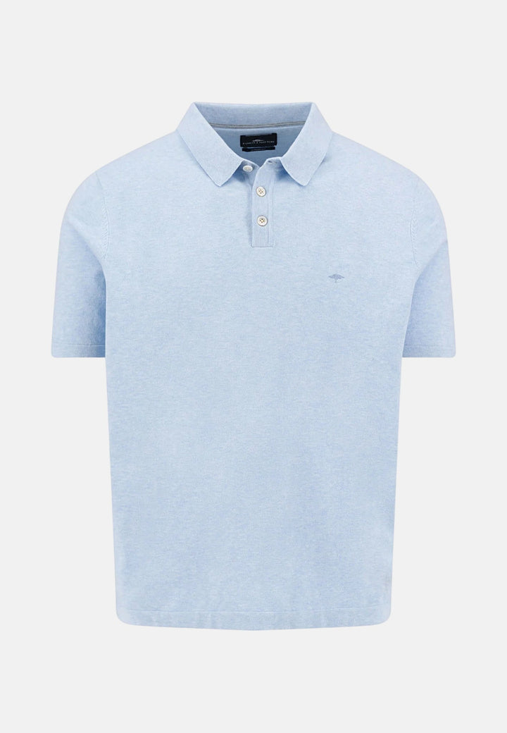 Fynch - Hatton Fine Knit Polo Shirt New Breeze 1602229-653-M