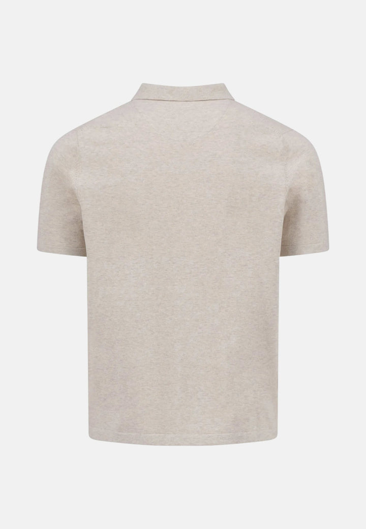Fynch - Hatton Fine Knit Polo Shirt New Off - White 1602229-824-M