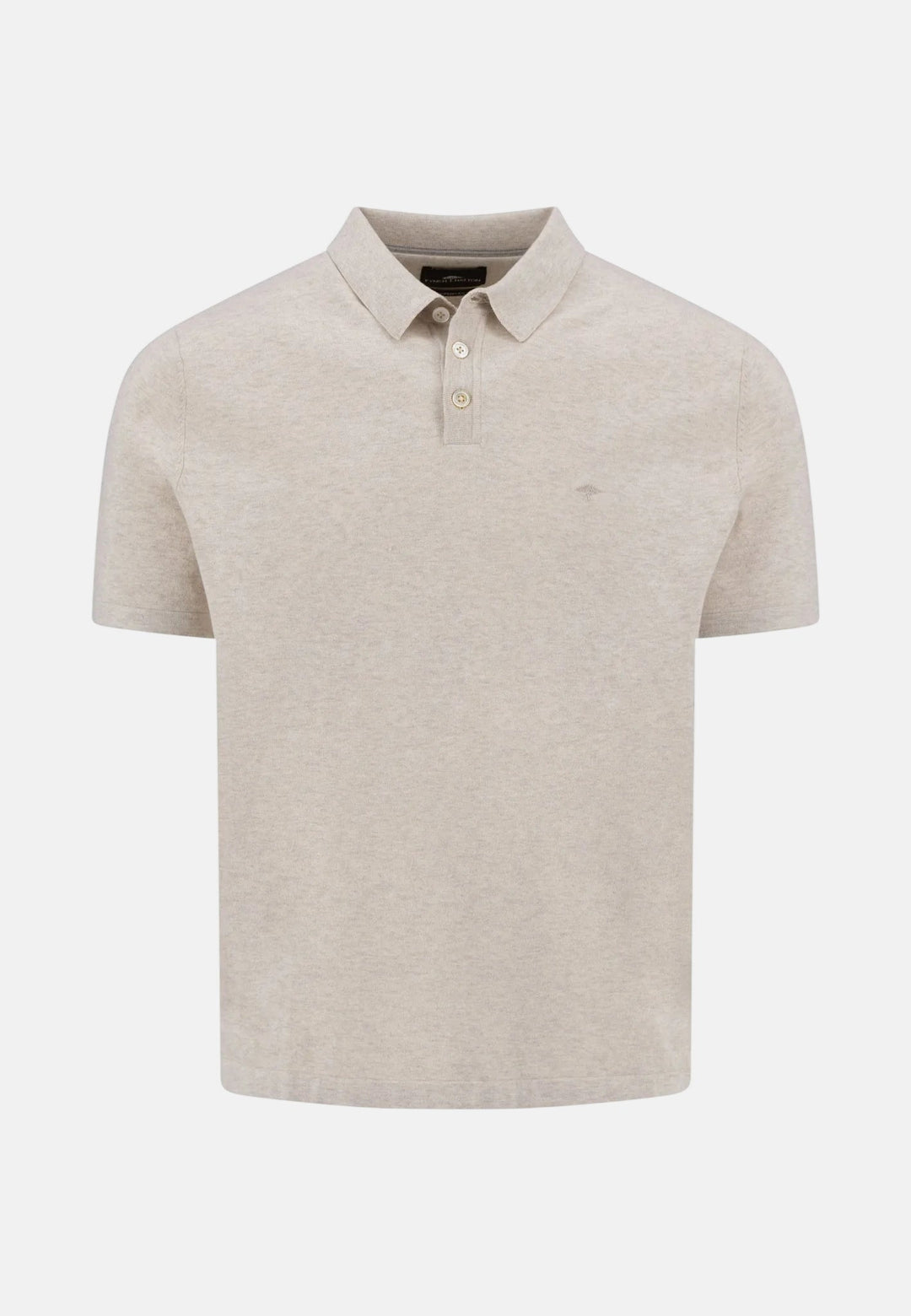 Fynch - Hatton Fine Knit Polo Shirt New Off - White - 1602229-824-M - fynch - hatton.co.uk