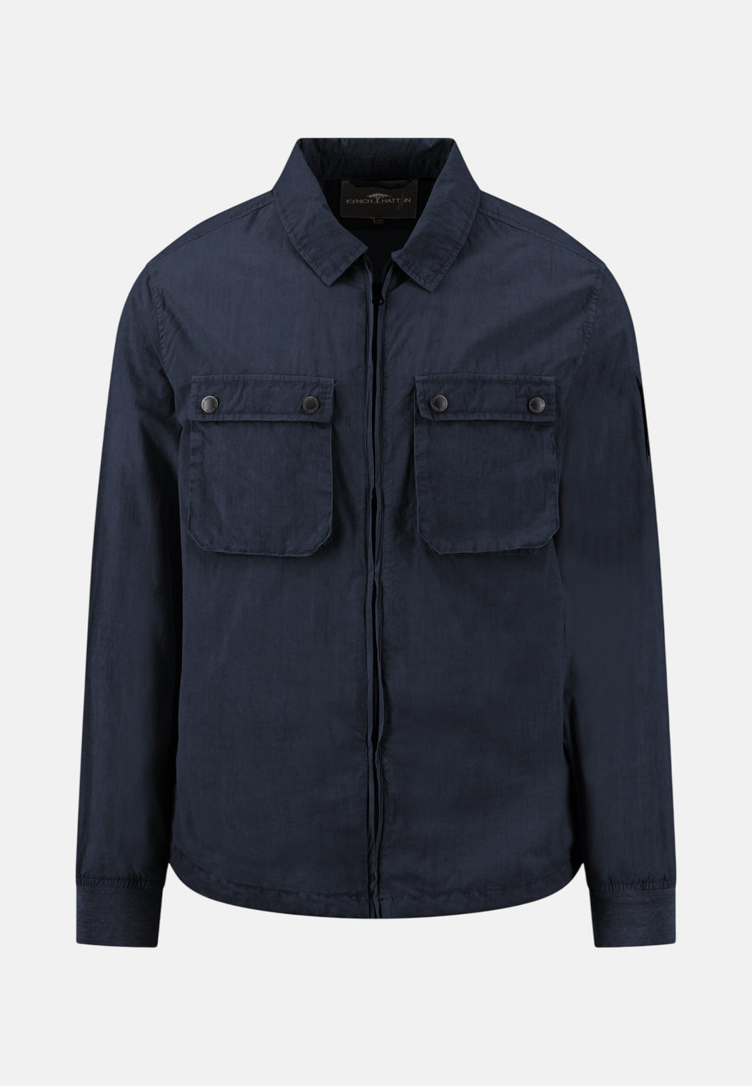 Fynch - Hatton Garment Dyed Overshirt Dark Navy 16032741-688-M