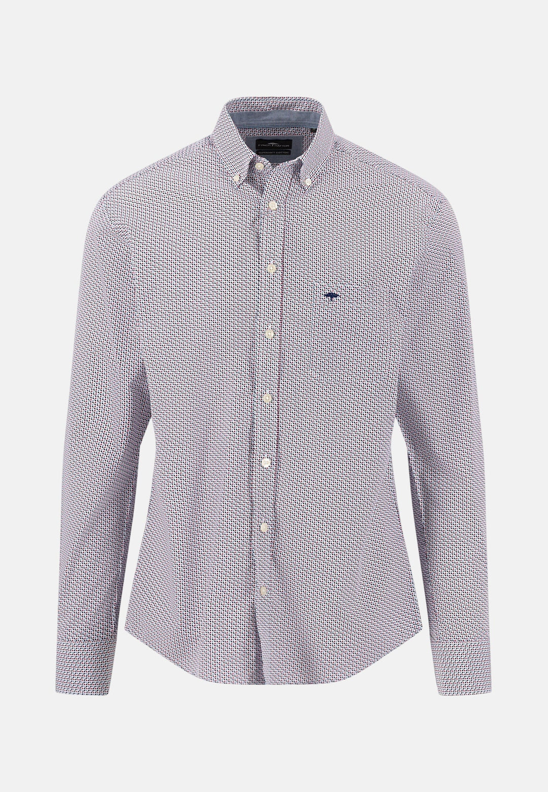Fynch-Hatton Graphic Flower Button Down Shirt Grape 16085370-416-M