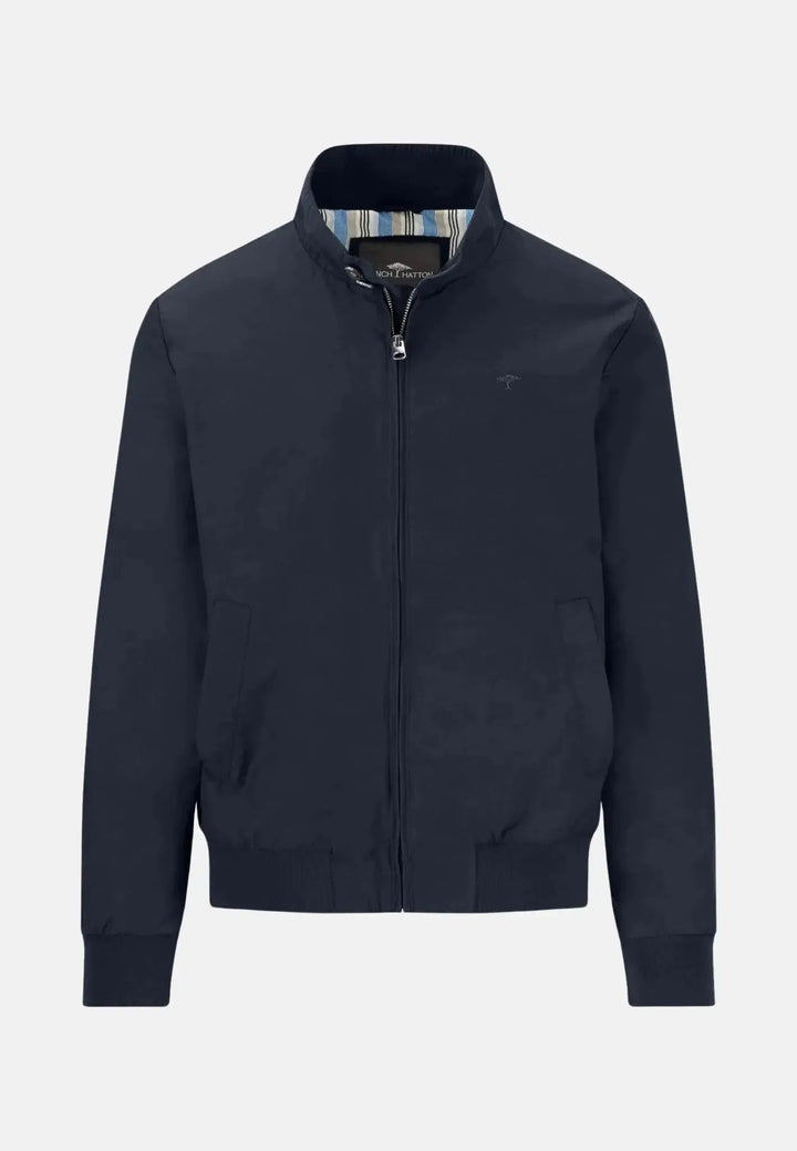 Fynch - Hatton - Harrington Jacket Dark Navy - 15022602-688-S