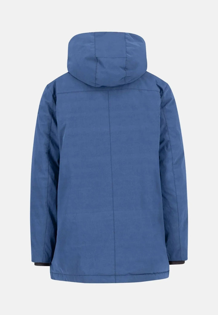 Fynch - Hatton Hooded Winter Parka Jacket Misty Blue - 15102620-638-M - fynch - hatton.co.uk