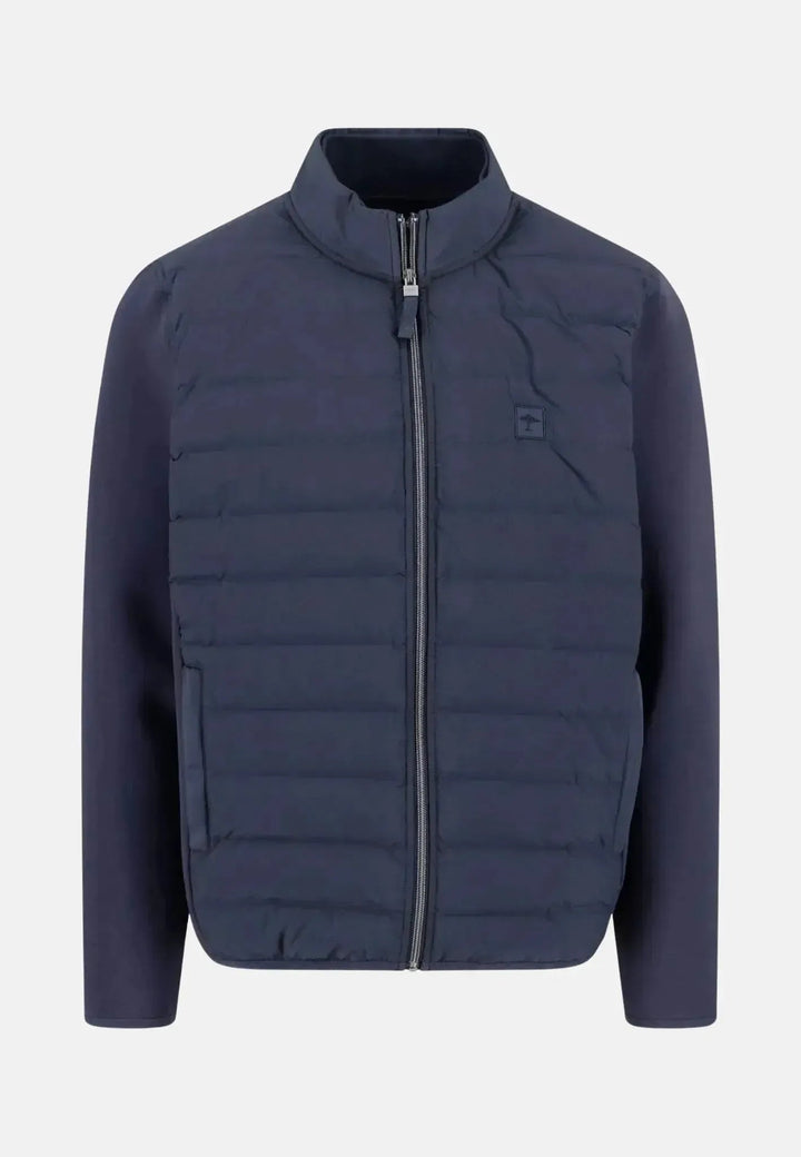 Fynch - Hatton Hybrid Puffer Jacket Dark Navy - 15094055-688-S - fynch - hatton.co.uk
