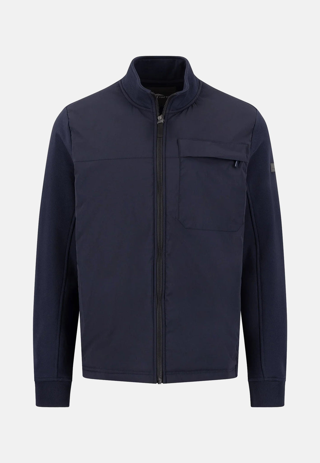 Fynch-Hatton Hybrid Stand Collar Jacket Navy 16071403-685-M