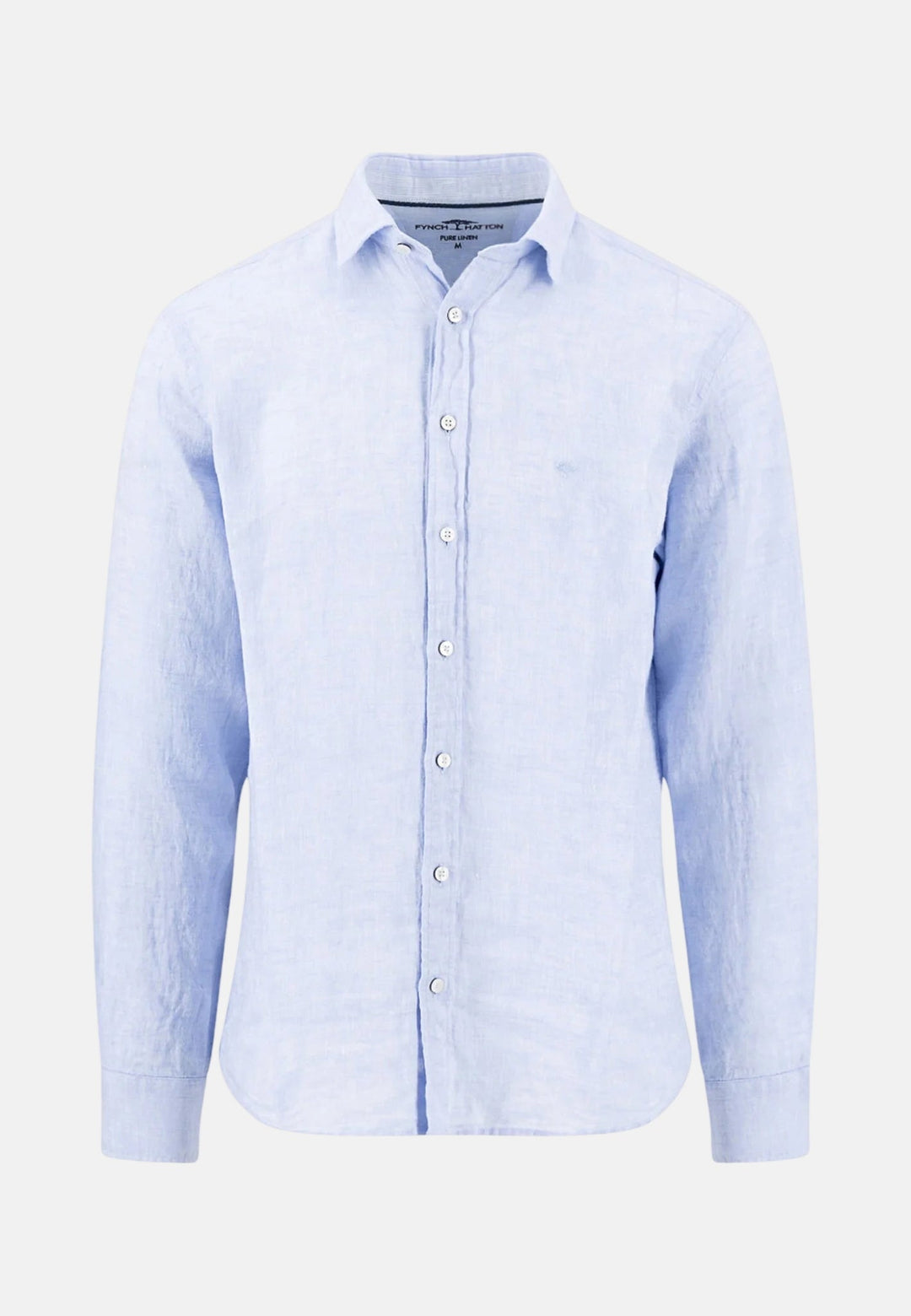Fynch - Hatton Kent Collar Pure Linen Shirt New Breeze 16136003-653-M