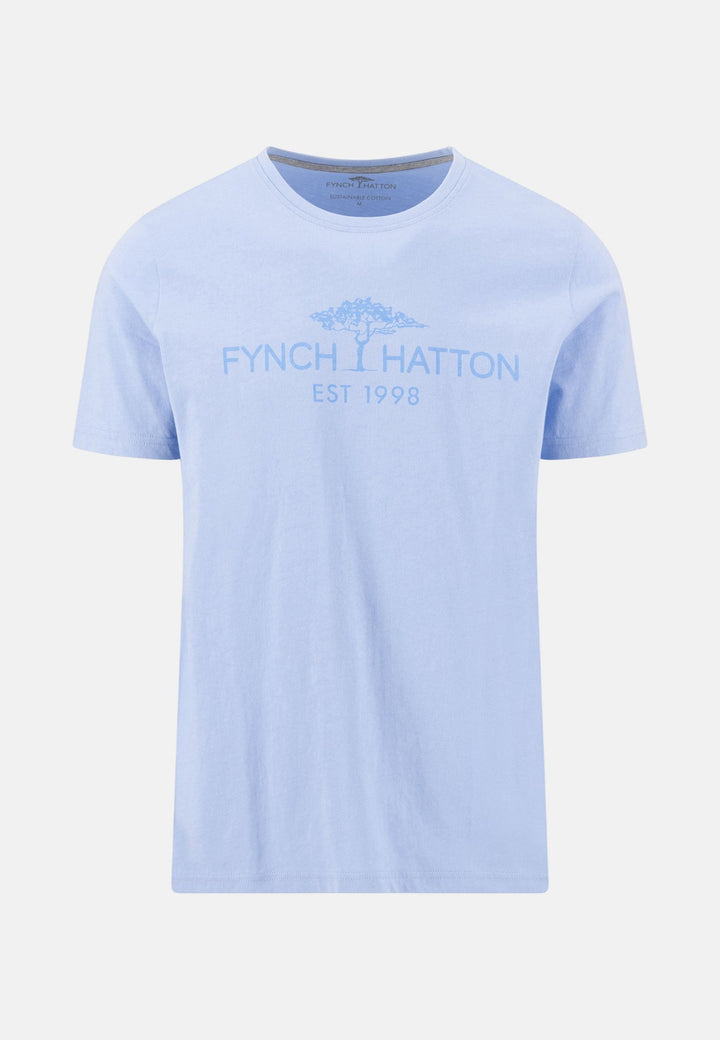 Fynch - Hatton Logo T-Shirt New Breeze 16041511-653-M