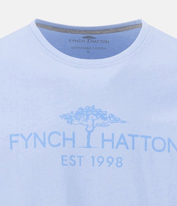 Fynch - Hatton Logo T-Shirt New Breeze 16041511-653-M