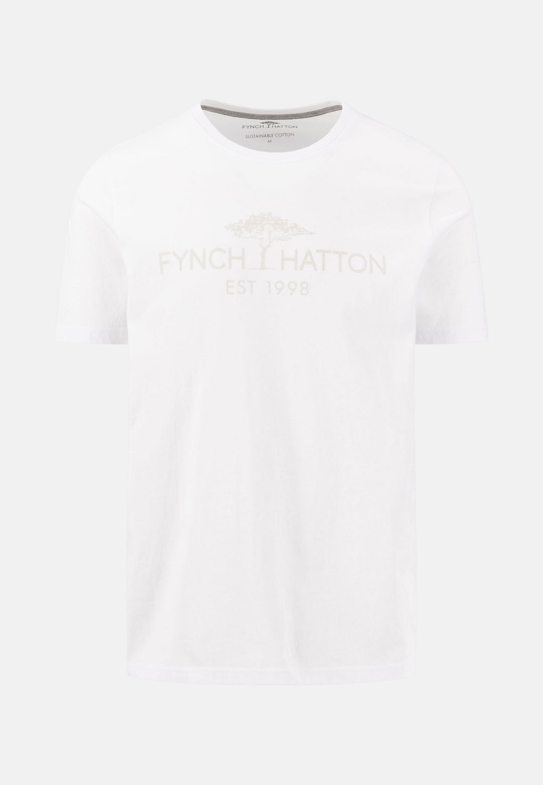 Fynch - Hatton Logo T-Shirt White 16041511-802-M
