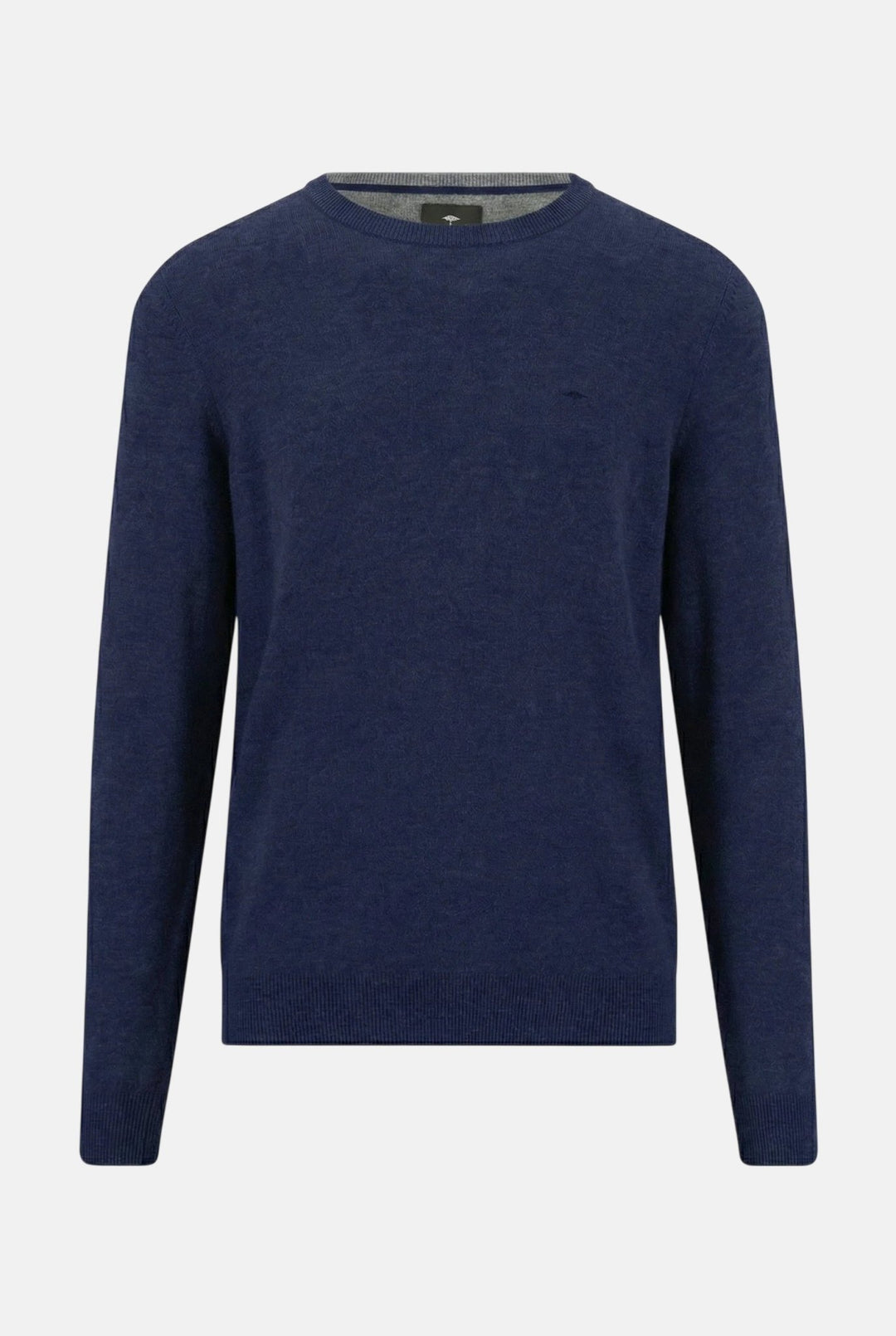 Fynch-Hatton Merino Cashmere Crewneck Knit Ink Blue 1000800-661-M