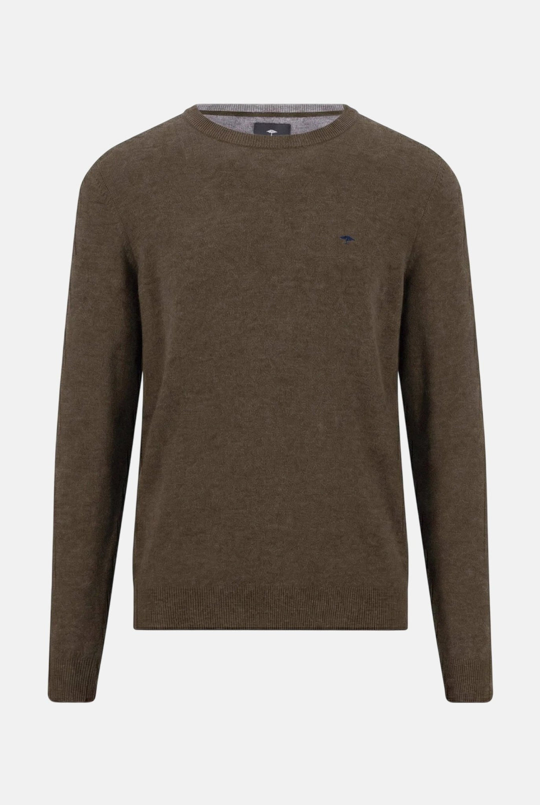 Fynch-Hatton Merino Cashmere Crewneck Knit Soil 1000800-866-M