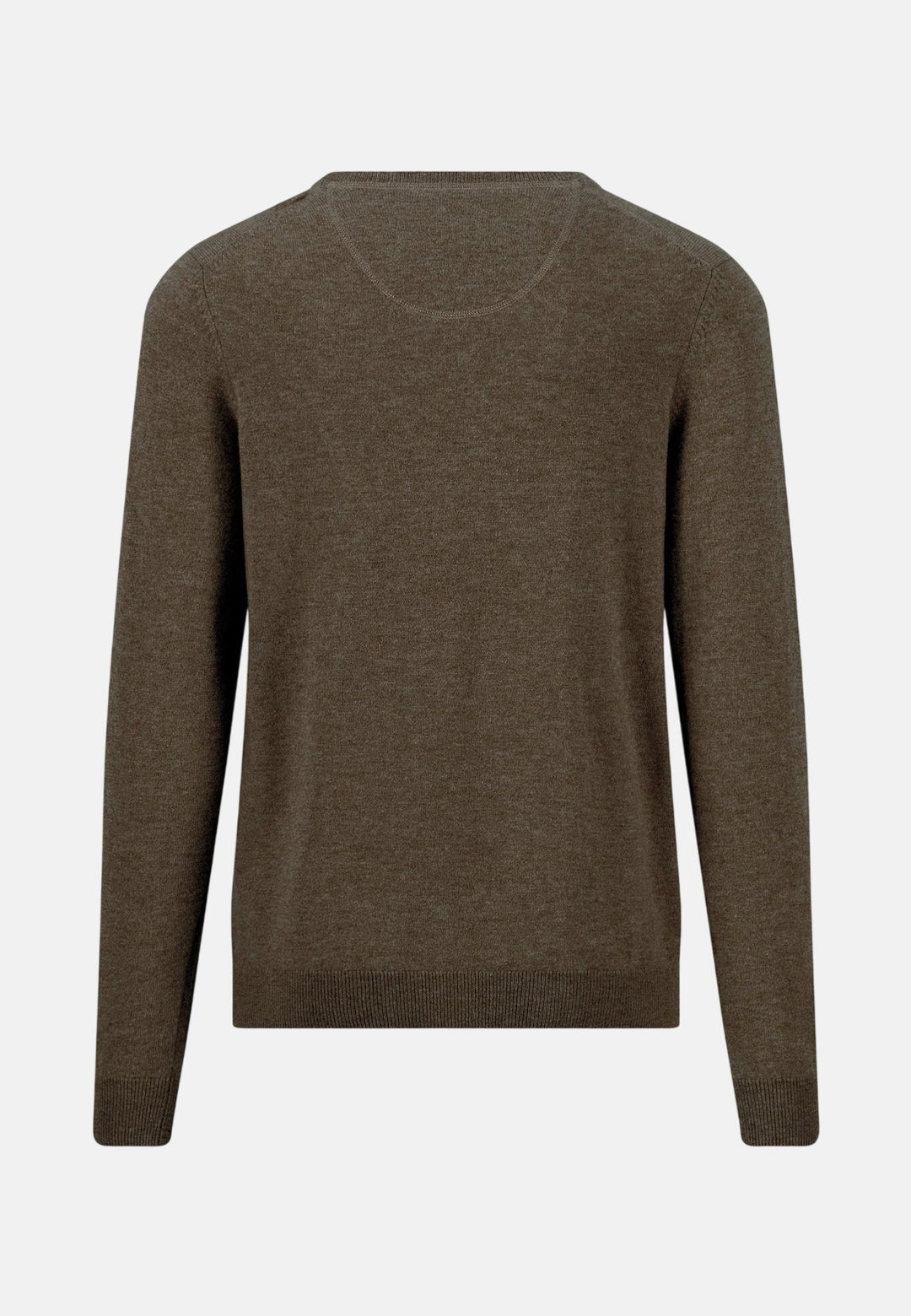 Fynch-Hatton Merino Cashmere Crewneck Knit Soil 1000800-866-M