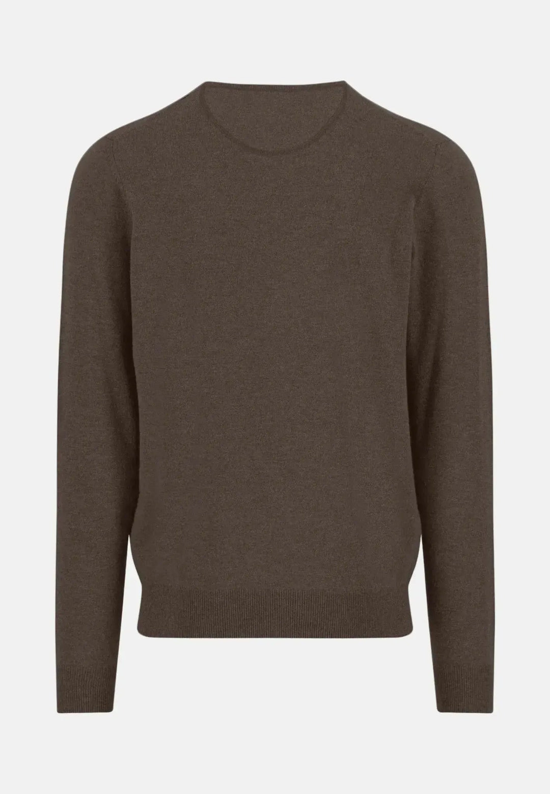 Fynch - Hatton Merino Wool Cashmere V - Neck Knit Dark Chocolate 1514801-861-S
