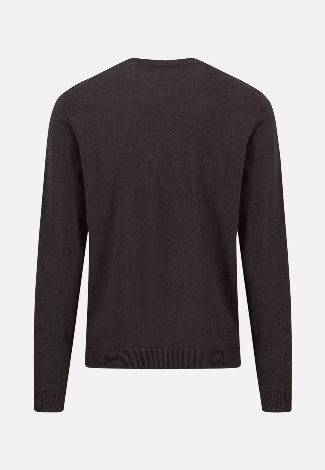 Fynch-Hatton Merino Wool Fine Gauge Crewneck Knit Soil 1614715-866-S