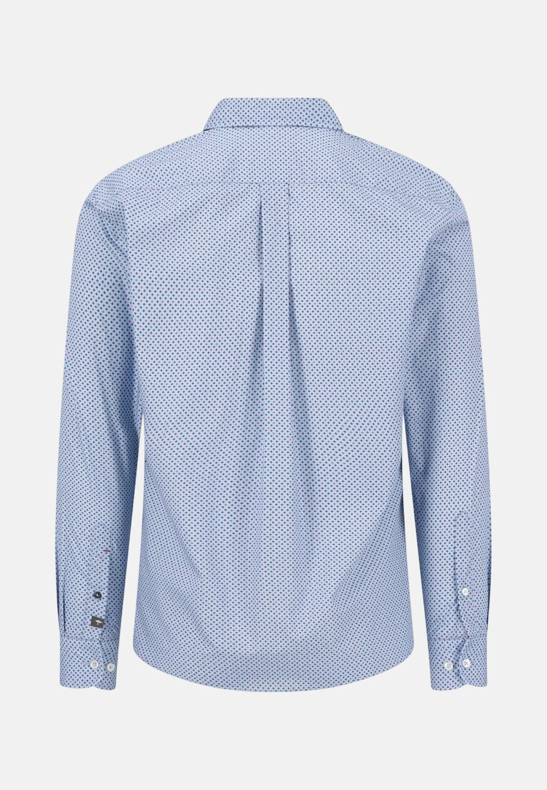 Fynch-Hatton Minimal Print Button Down Shirt Grape 16086230-416-M