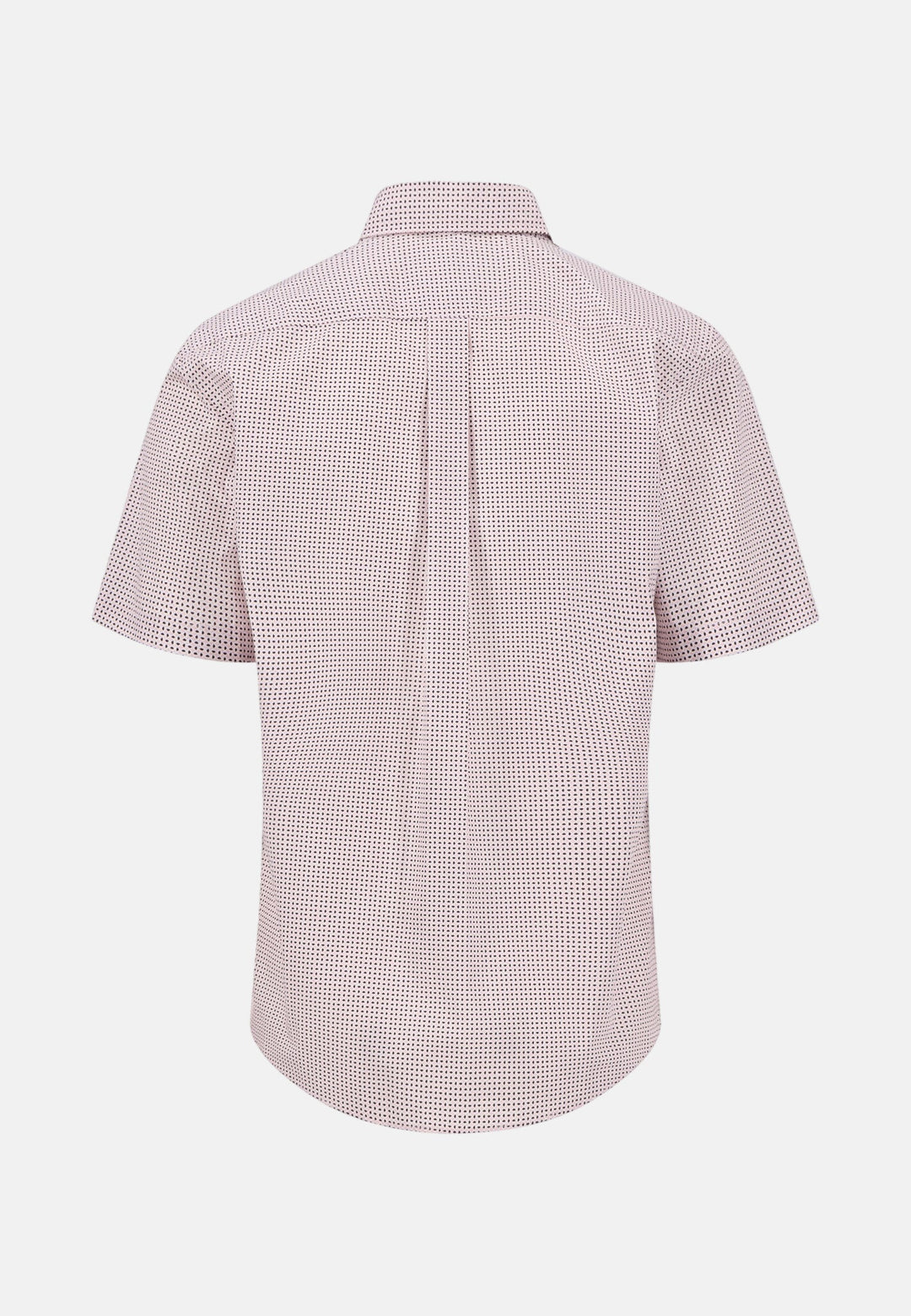 Fynch - Hatton Minimal Print Short Sleeved Shirt Magnolia - 16036121-464-M - fynch - hatton.co.uk