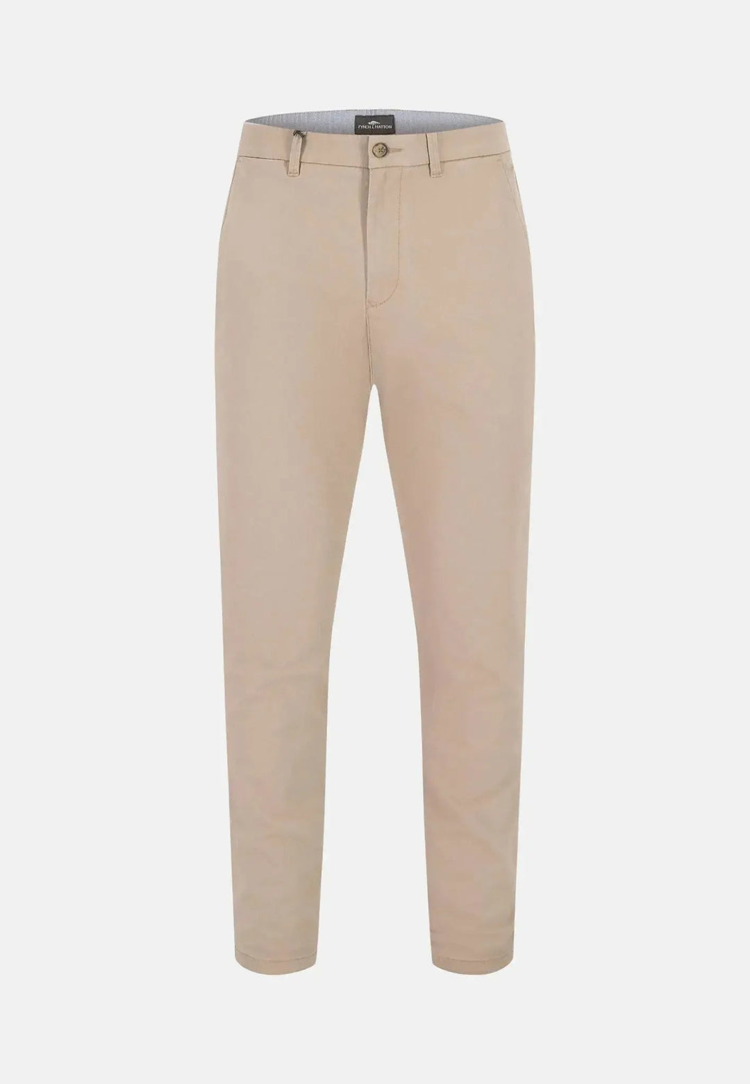 Fynch - Hatton - MODERN FIT STRETCH CHINO BEIGE - 14142801-833-32 34 - uk