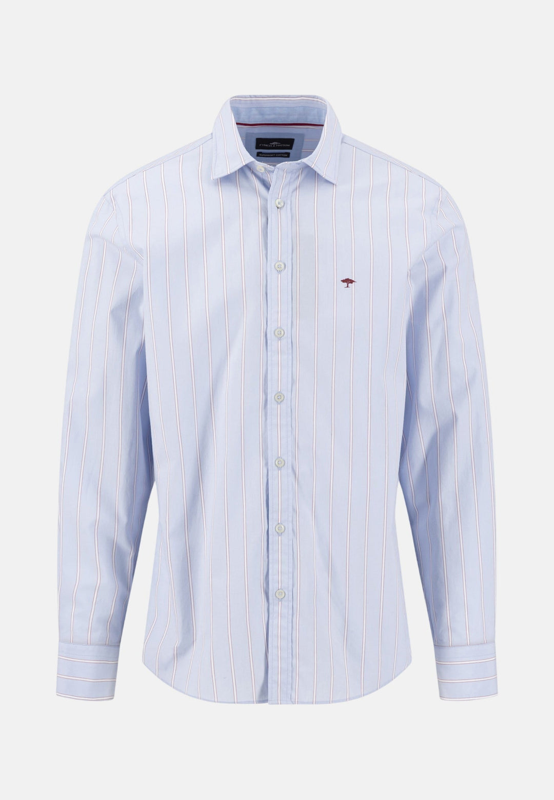 Fynch-Hatton Modern Stripes Button Down Shirt New Breeze 16146360-653-M