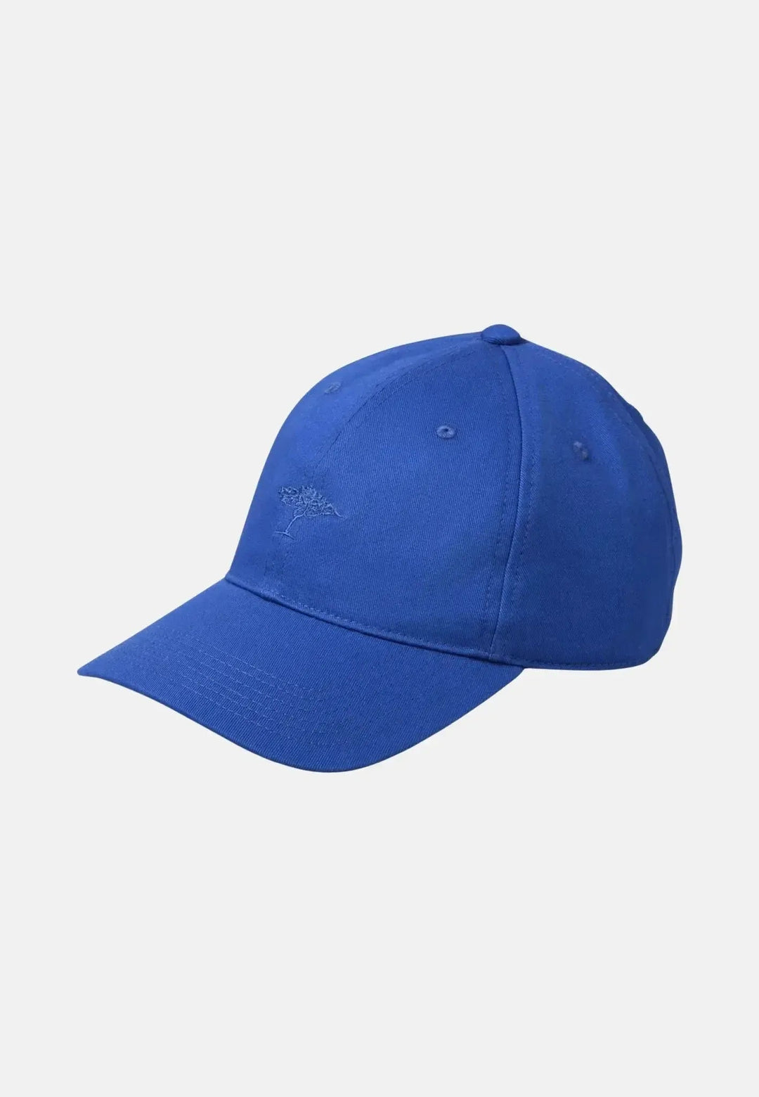 Fynch - Hatton New Tree Cotton Baseball Cap Strong Blue - 15130403-628-OS - fynch - hatton.co.uk