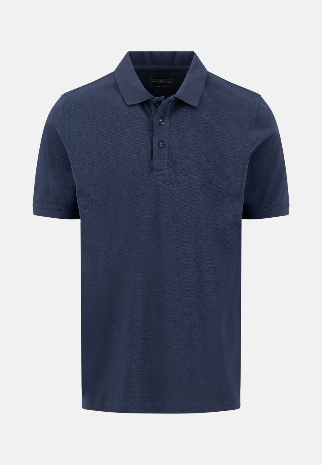 Fynch - Hatton Premium Cotton 2 - Ply Polo Shirt Navy - 16131800-685-M - fynch - hatton.co.uk