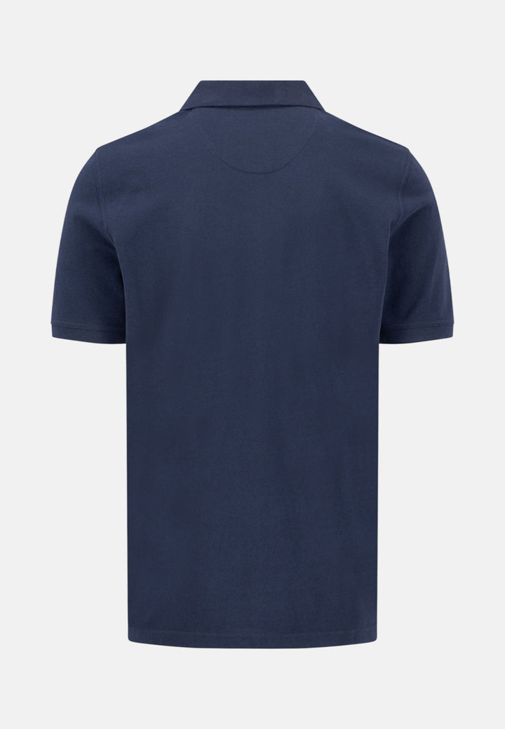 Fynch - Hatton Premium Cotton 2 - Ply Polo Shirt Navy - 16131800-685-M - fynch - hatton.co.uk