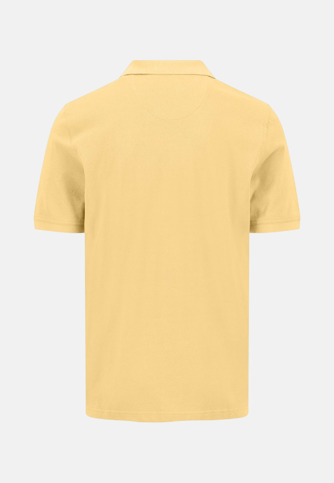 Fynch - Hatton Premium Cotton 2 - Ply Polo Shirt Pale Yellow - 16131800-113-M - fynch - hatton.co.uk