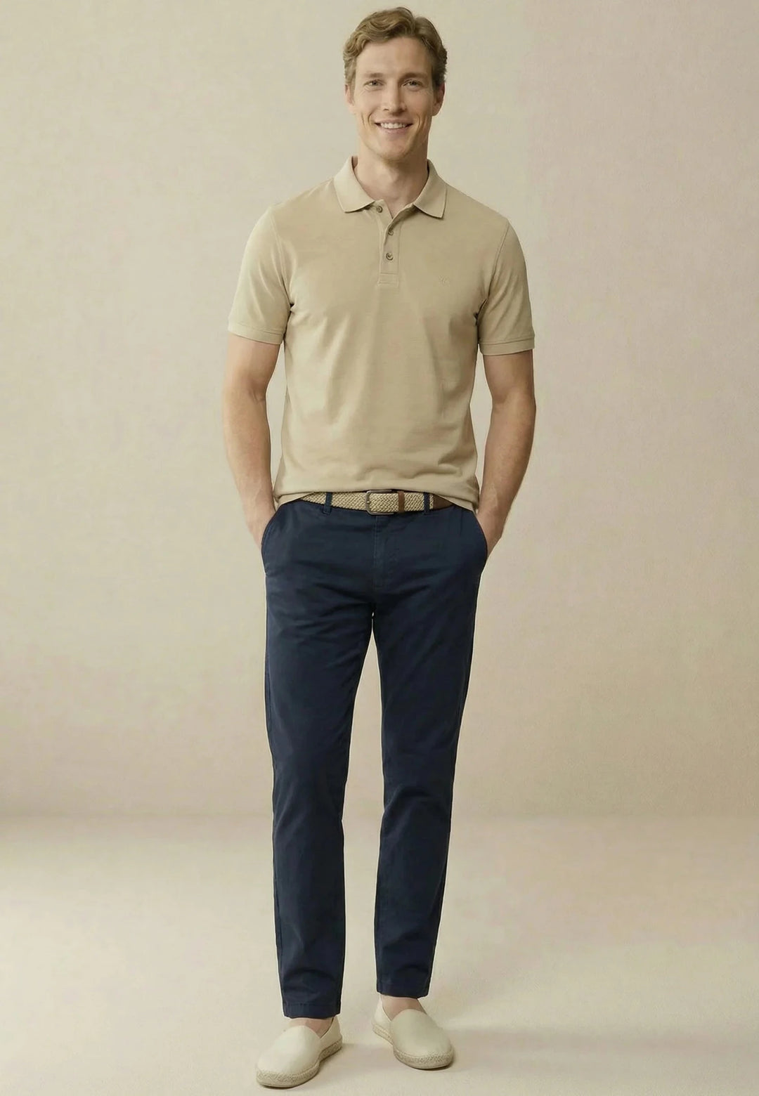 Fynch - Hatton Premium Cotton 2 - Ply Polo Shirt Pistachio - 16131800-745-M - fynch - hatton.co.uk