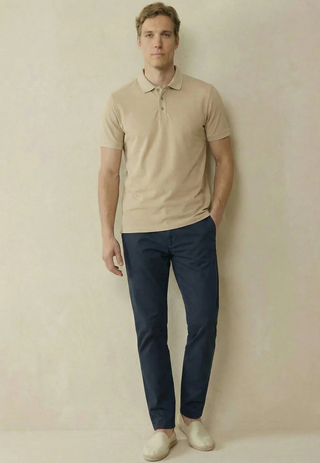 Fynch - Hatton Premium Cotton 2 - Ply Polo Shirt Pistachio - 16131800-745-M - fynch - hatton.co.uk