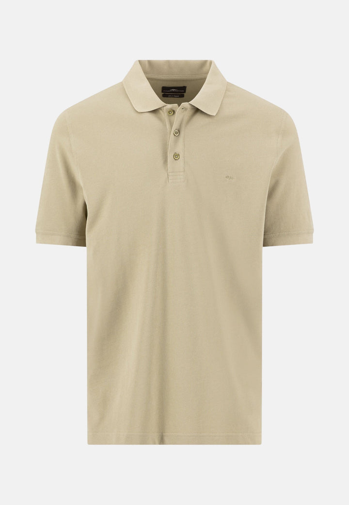Fynch - Hatton Premium Cotton 2 - Ply Polo Shirt Pistachio - 16131800-745-M - fynch - hatton.co.uk
