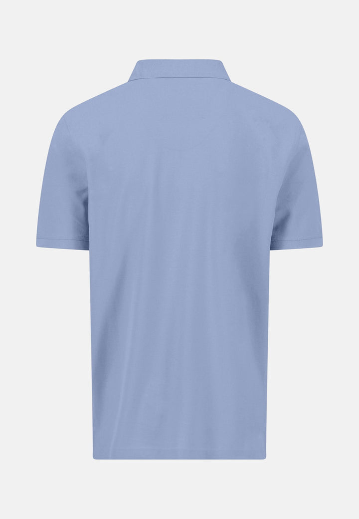 Fynch - Hatton Premium Cotton Fine Textured Polo Shirt New Breeze 16131700-653-M