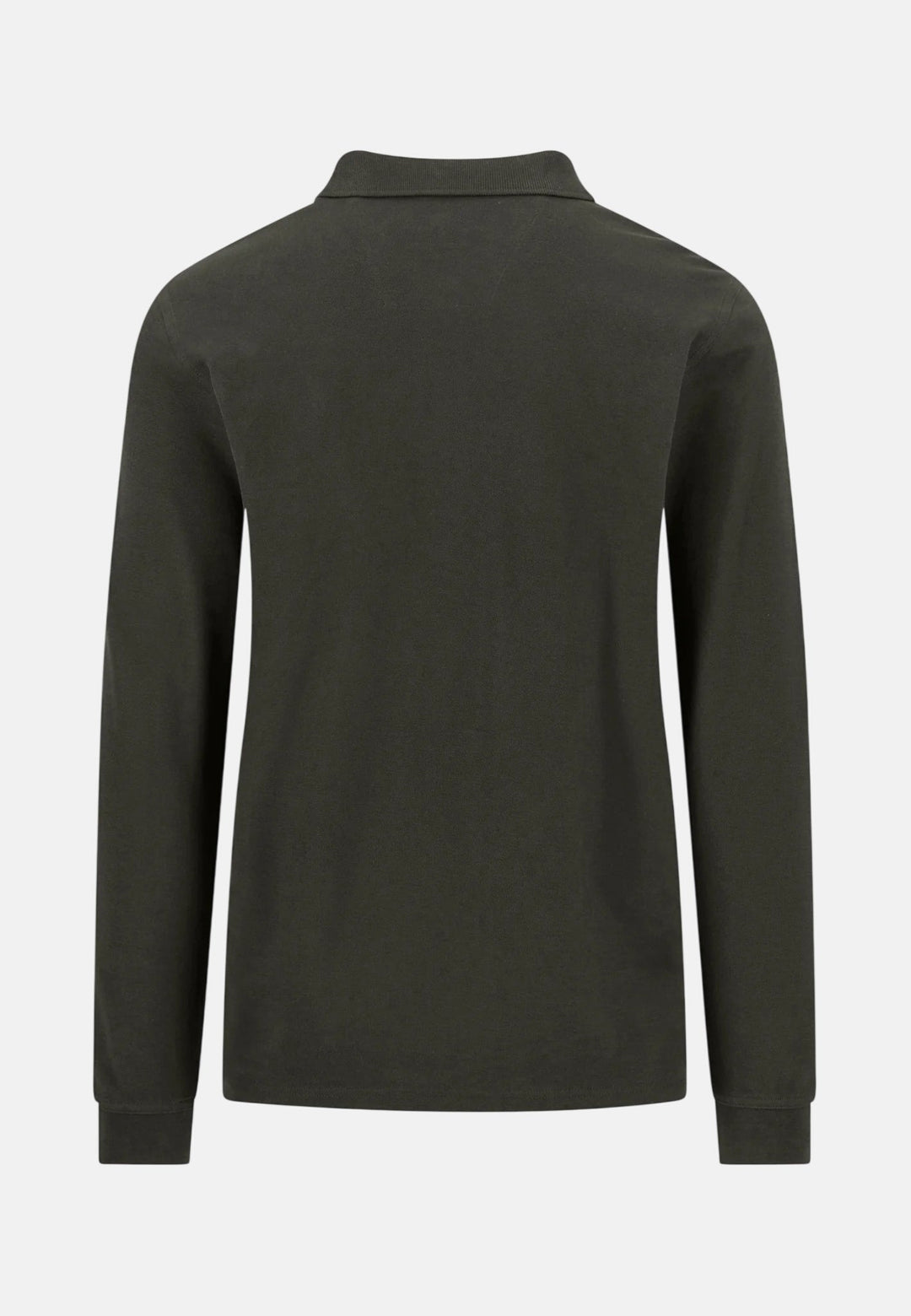 Fynch-Hatton Premium Cotton Long Sleeve Polo Shirt Cypress 16141710-749-S