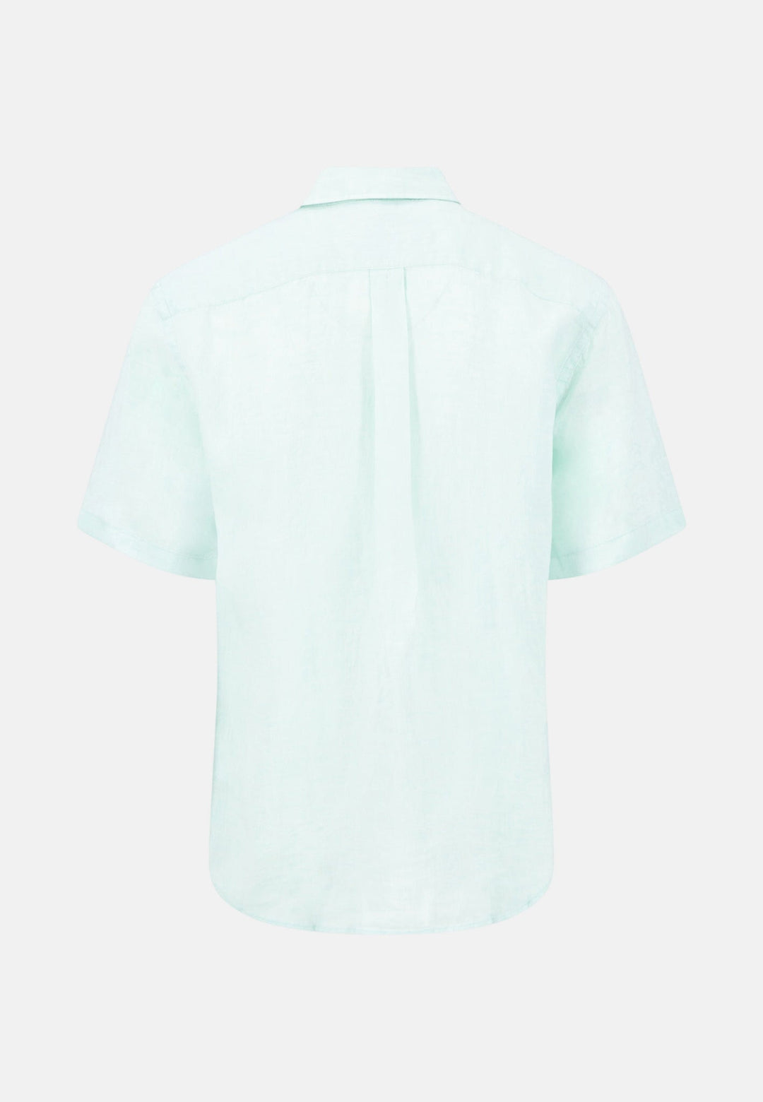 Fynch - Hatton Premium Linen Button Down Short Sleeved Shirt Mint 16046001-744-M