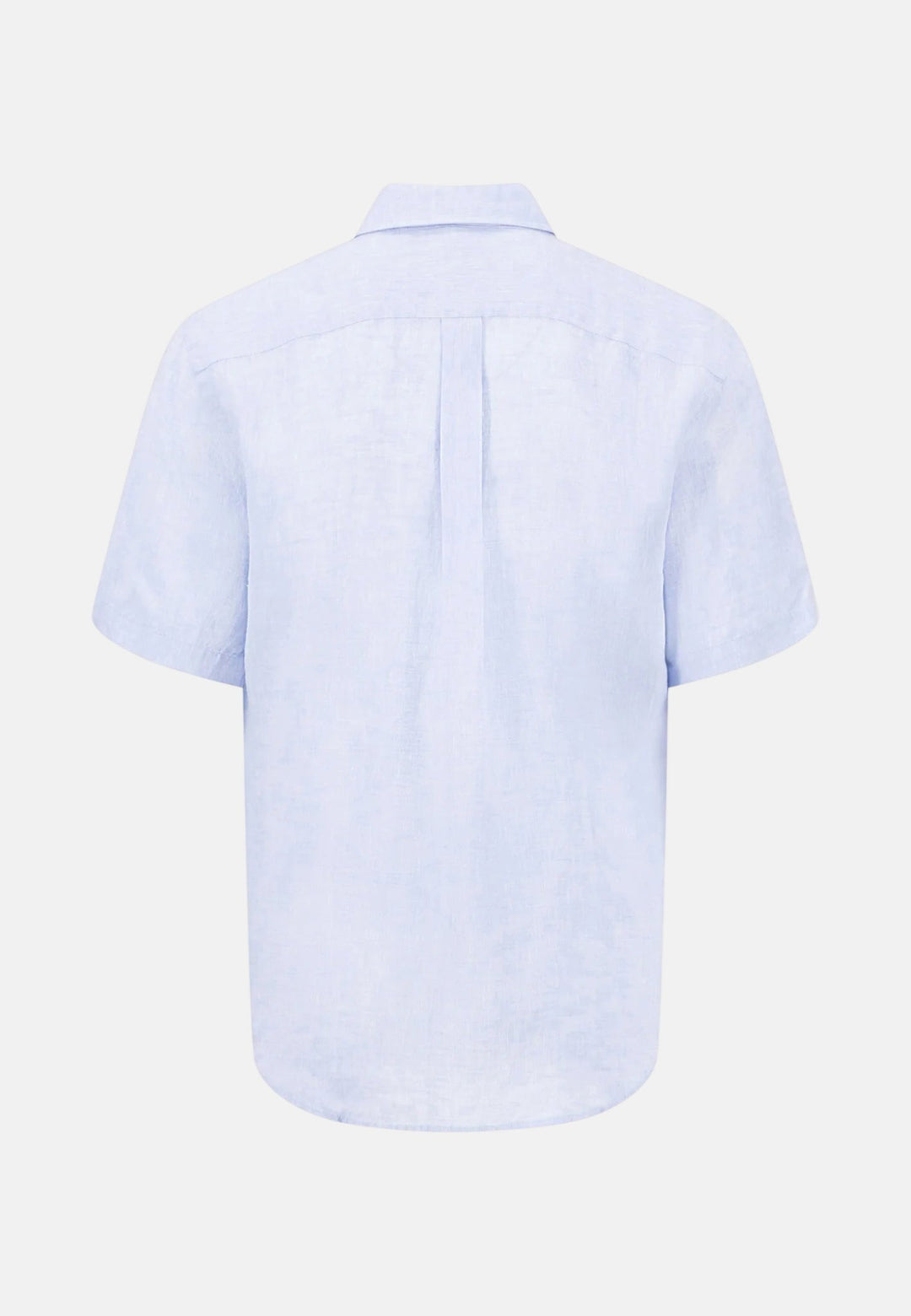 Fynch - Hatton Premium Linen Button Down Short Sleeved Shirt New Breeze 16046001-653-M