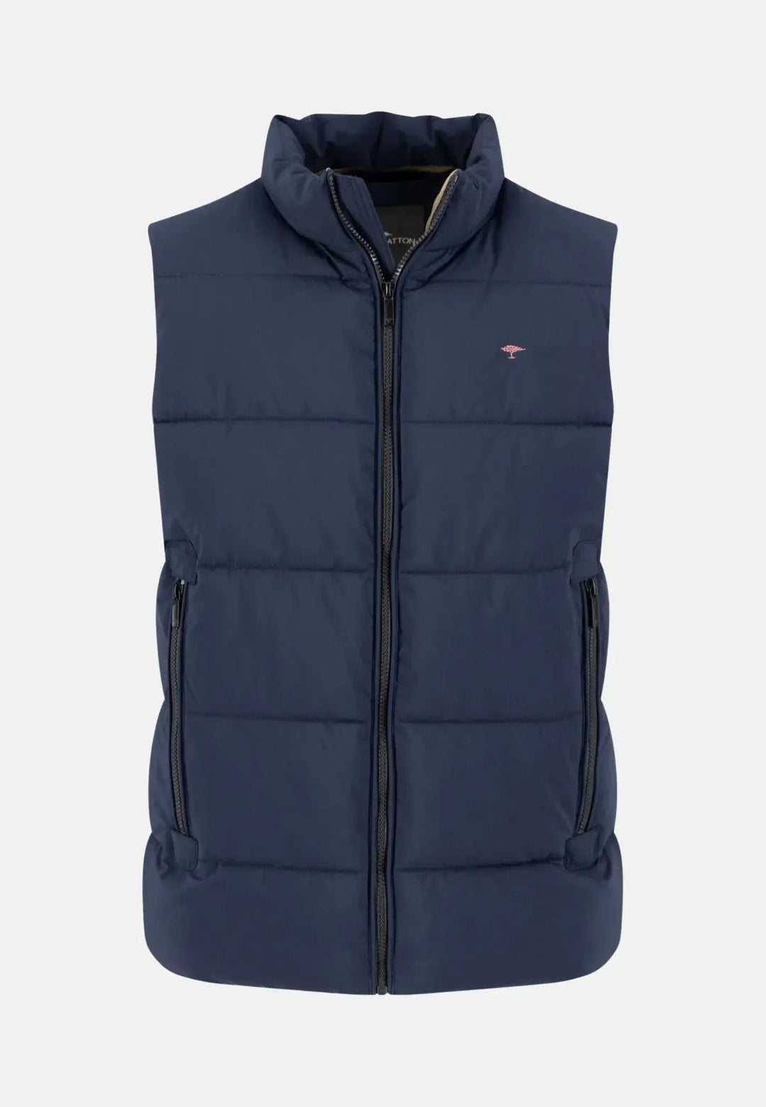 Fynch - Hatton Puffer Gilet Vest Dark Navy - 15092626-688-S - fynch - hatton.co.uk