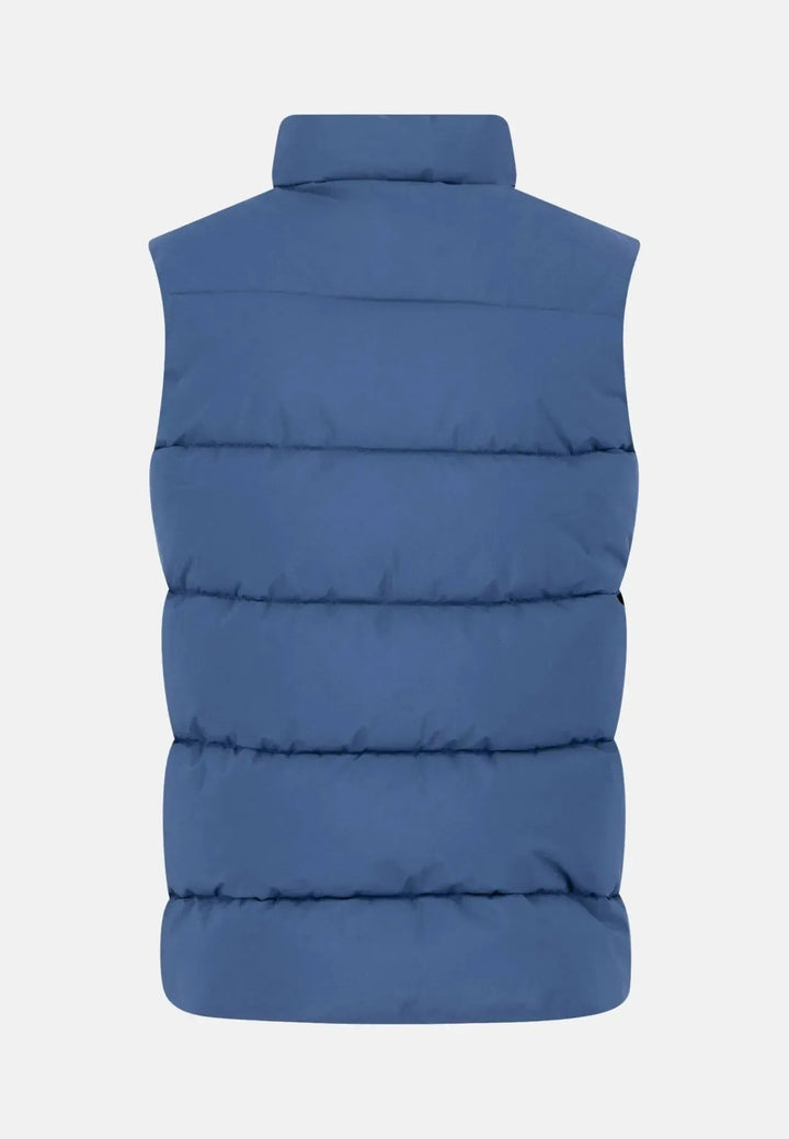 Fynch - Hatton Puffer Gilet Vest Misty Blue - 15092626-638-S - fynch - hatton.co.uk