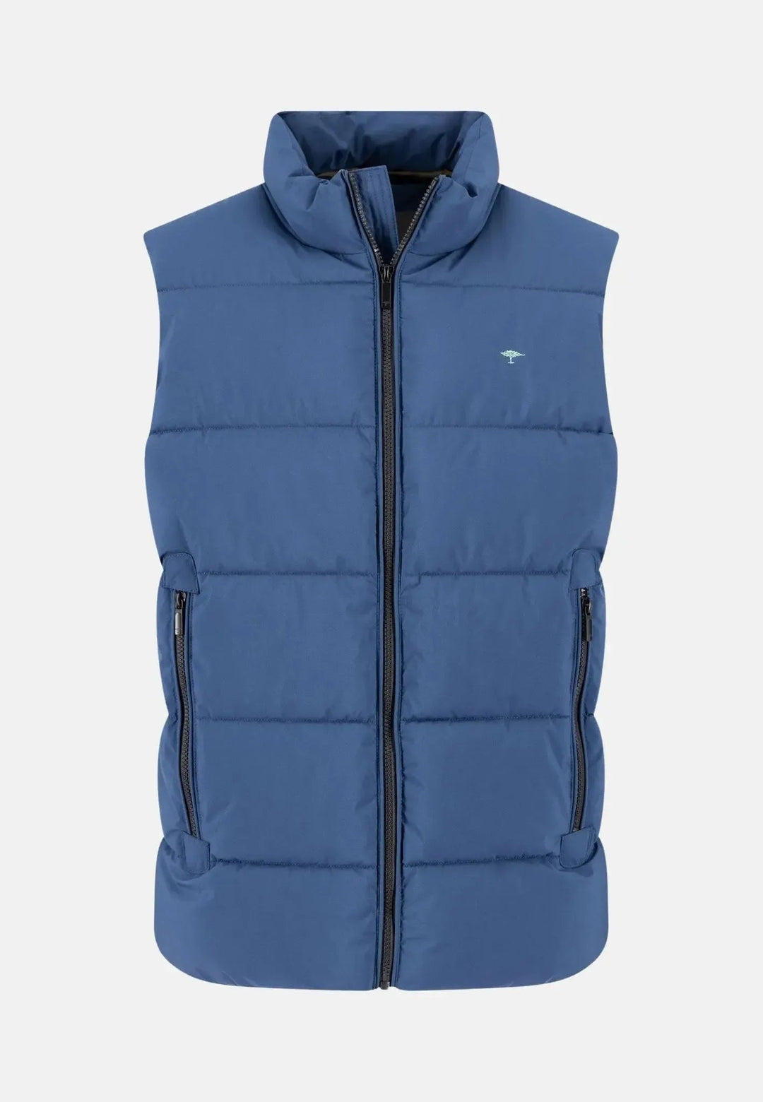 Fynch - Hatton Puffer Gilet Vest Misty Blue - 15092626-638-S - fynch - hatton.co.uk