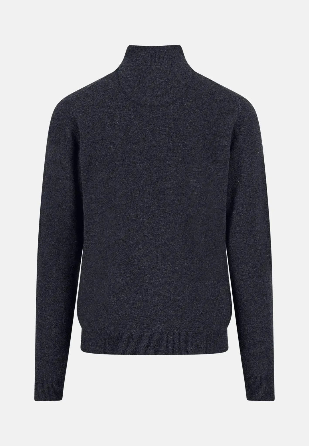 Fynch - Hatton Pure Lambswool 1/4 Zip Knit Navy 1510304-690-S