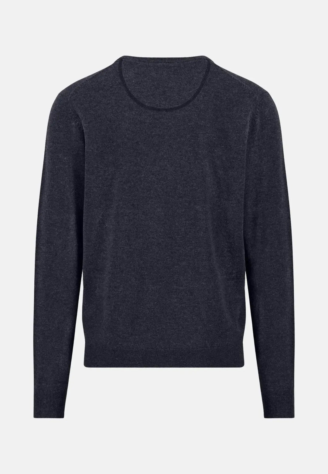 Fynch - Hatton Pure Lambswool V - Neck Knit Navy 1510302-690-S