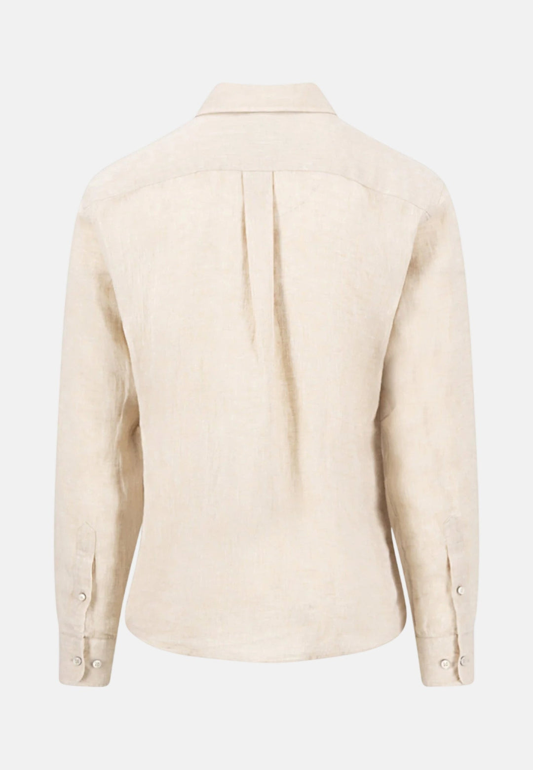 Fynch - Hatton Pure Linen Button Down Shirt Sand - 16136000-837-M - fynch - hatton.co.uk