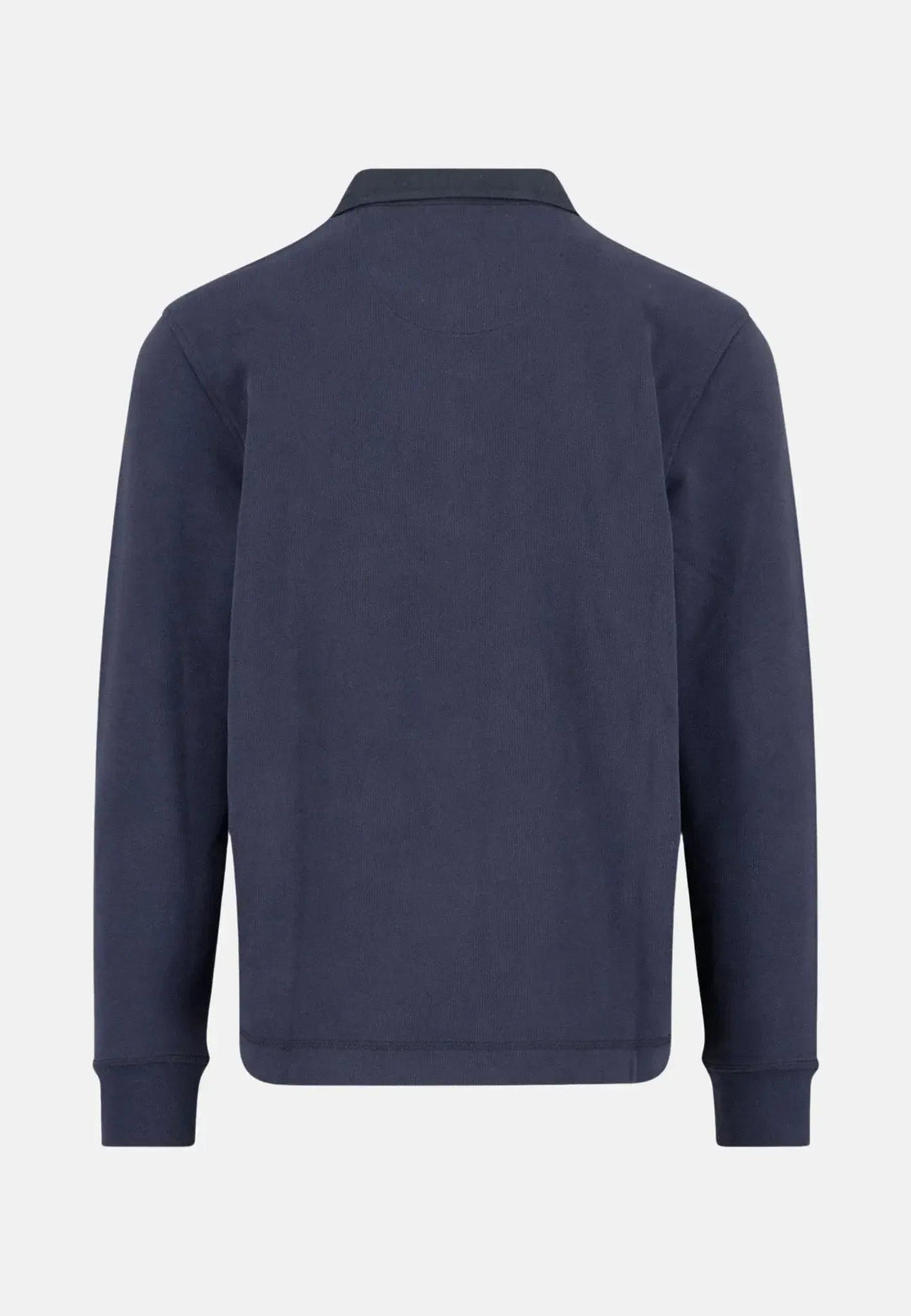 Rugby Collar Sweat Navy – FYNCH-HATTON, image 2 of 3