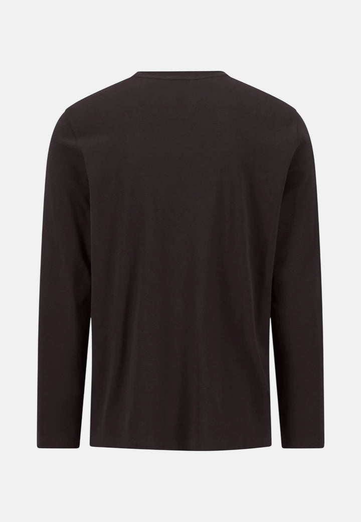 Fynch-Hatton Sanforized Cotton Long Sleeve T-Shirt Soil 16141910-866-M