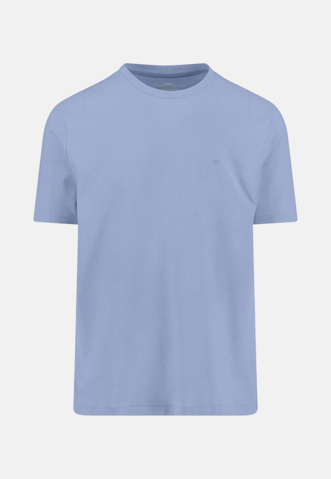 Fynch - Hatton Sanforized Cotton T-Shirt New Breeze - 16131900-653-M - fynch - hatton.co.uk