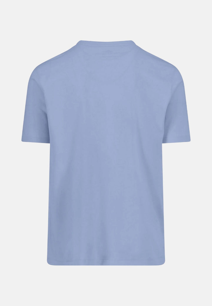 Fynch - Hatton Sanforized Cotton T-Shirt New Breeze - 16131900-653-M - fynch - hatton.co.uk