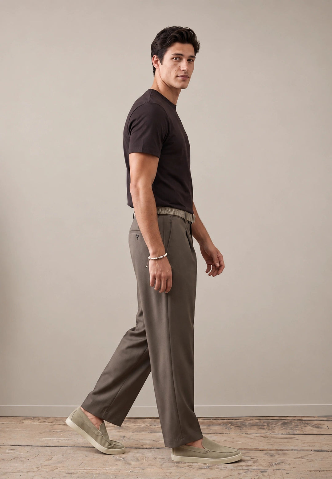 Fynch-Hatton Sanforized Cotton T-Shirt Soil 16141900-866-M