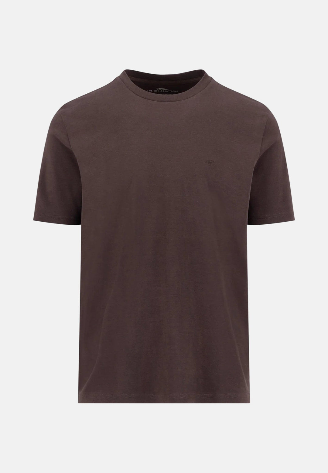 Fynch-Hatton Sanforized Cotton T-Shirt Soil 16141900-866-M